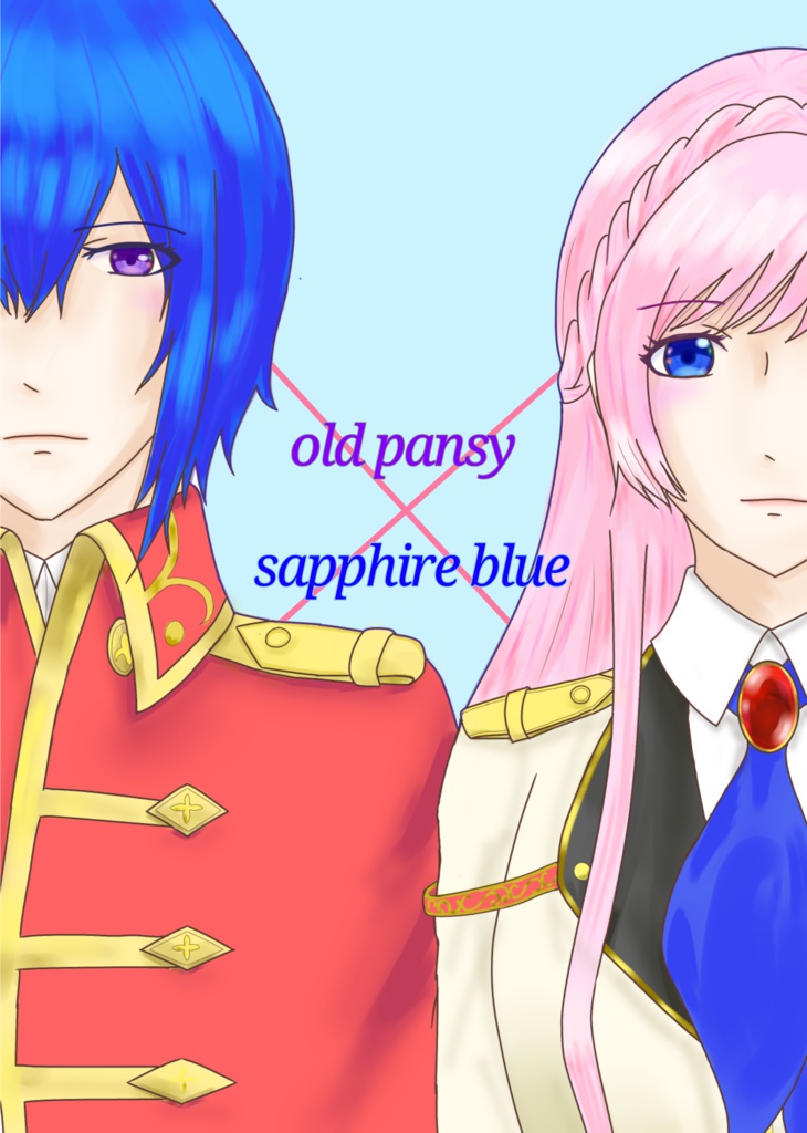 oldpansy×sapphireblue