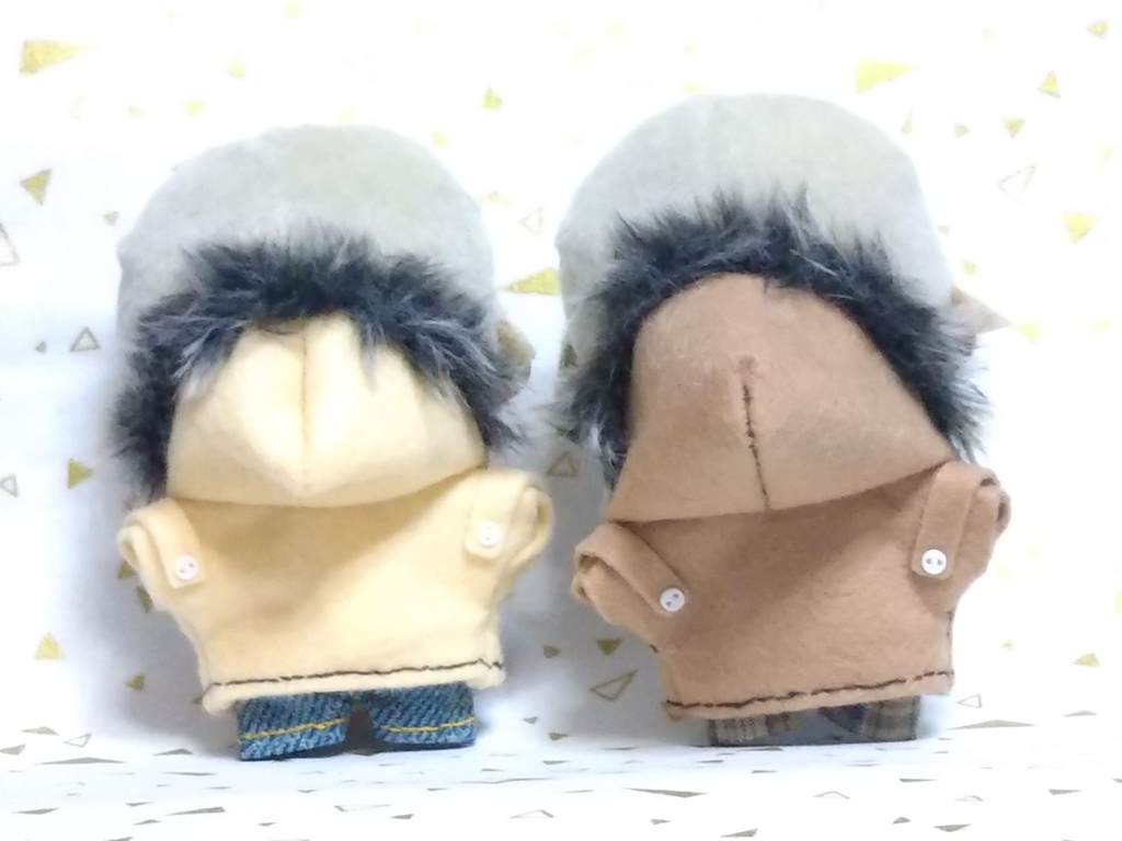 ぬい服【ダッフルコート】