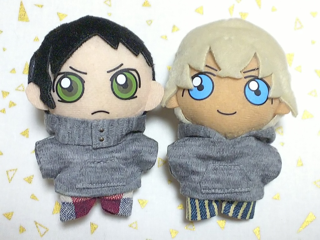 ぬい服【グレーパーカー】