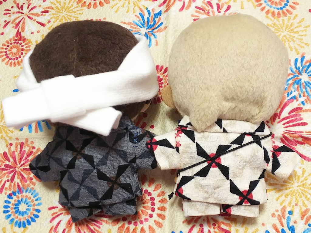 ぬい服【シンプル甚平】