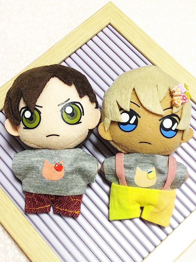 ぬい服【ふるーつにゃんこTシャツ】