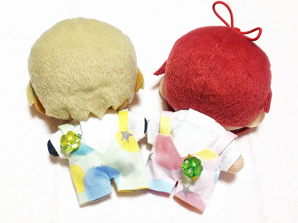 ぬいアクセサリー【ヘアピン/クローバー】