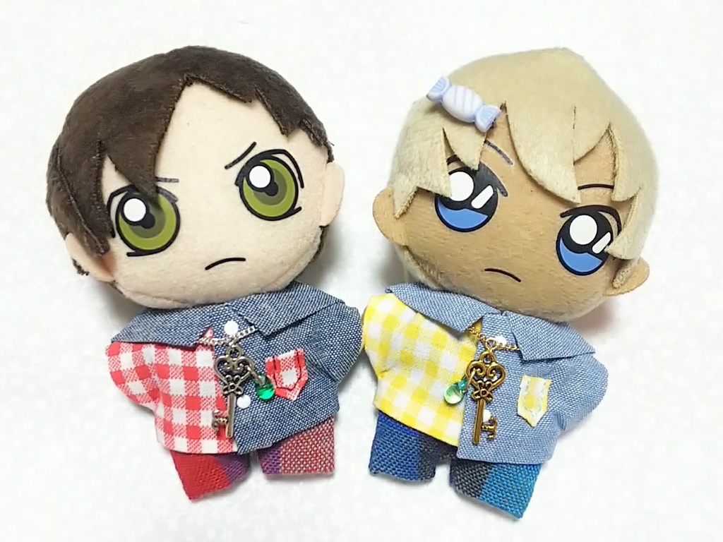 ぬいアクセサリー【ペンダント/月・ハート・鍵・にくきゅー】