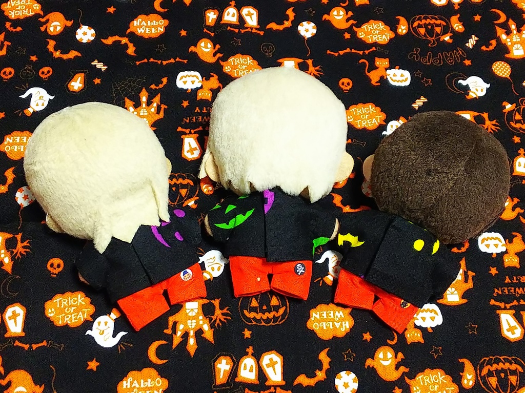 ぬい服【ハロウィンTシャツセット】