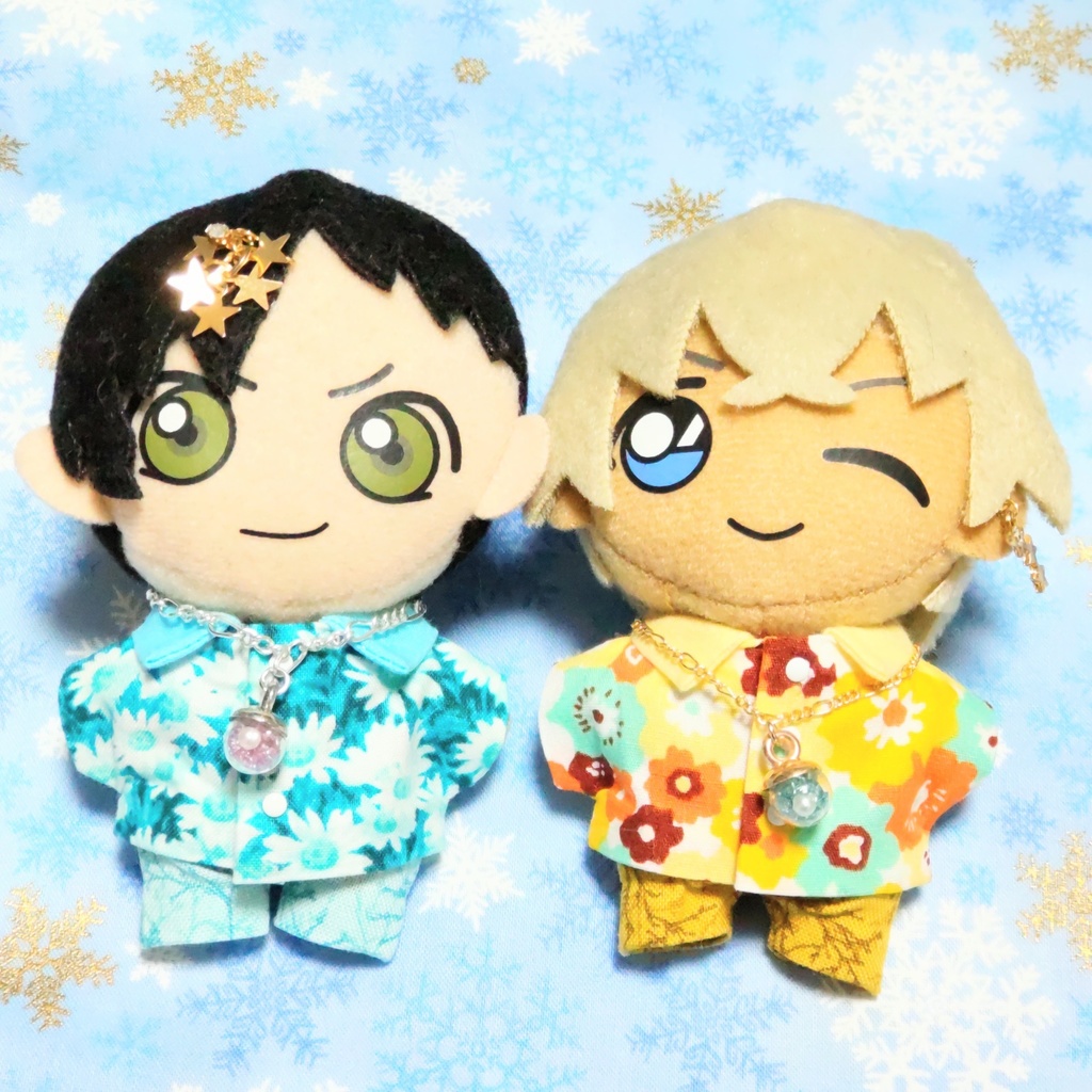 ぬいアクセサリー【ペンダント/ガラスドーム】