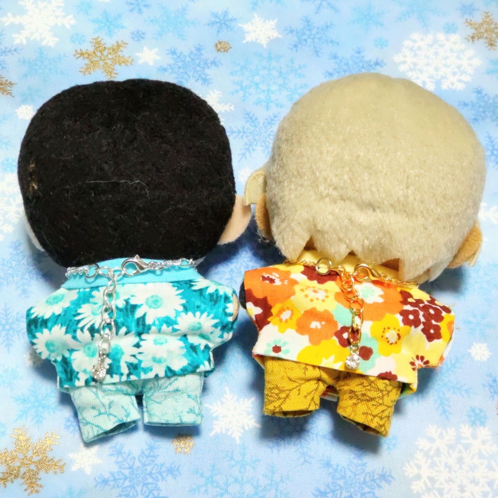 ぬいアクセサリー【ペンダント/ガラスドーム】