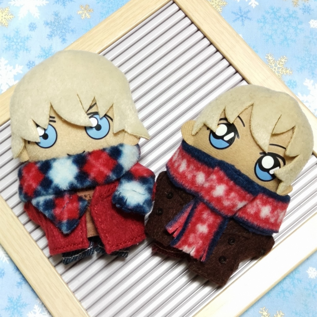 ぬい小物【フリースマフラー】