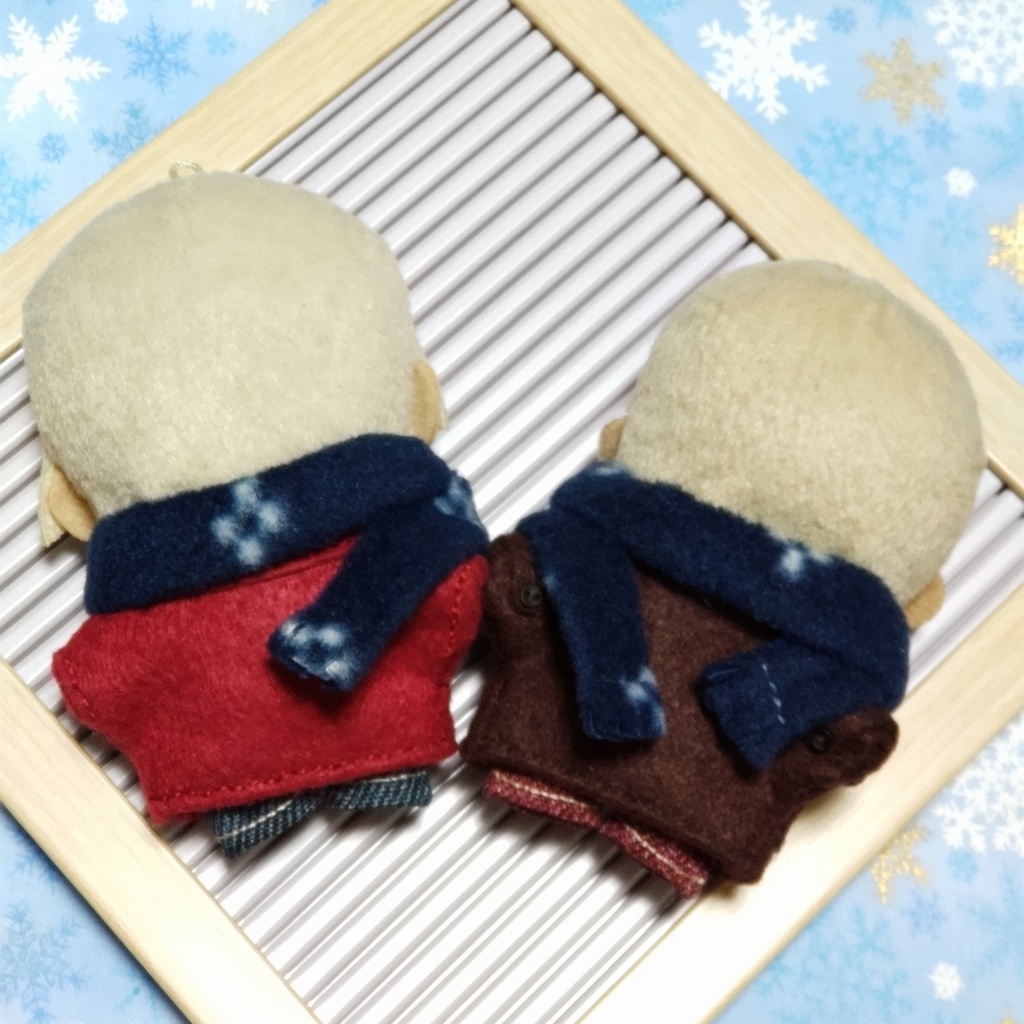 ぬい小物【フリースマフラー】