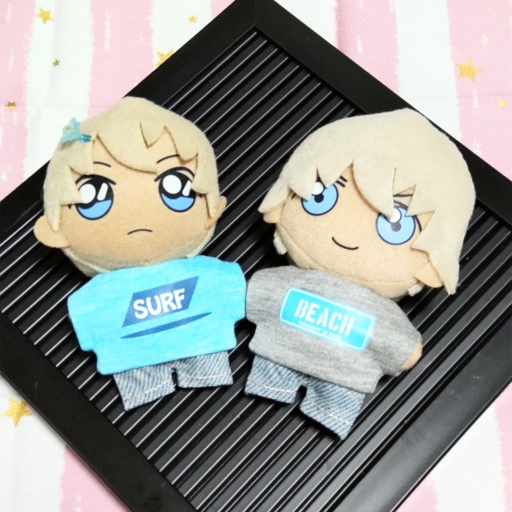 ぬい服【夏Tシャツ+チョーカー+デニム】