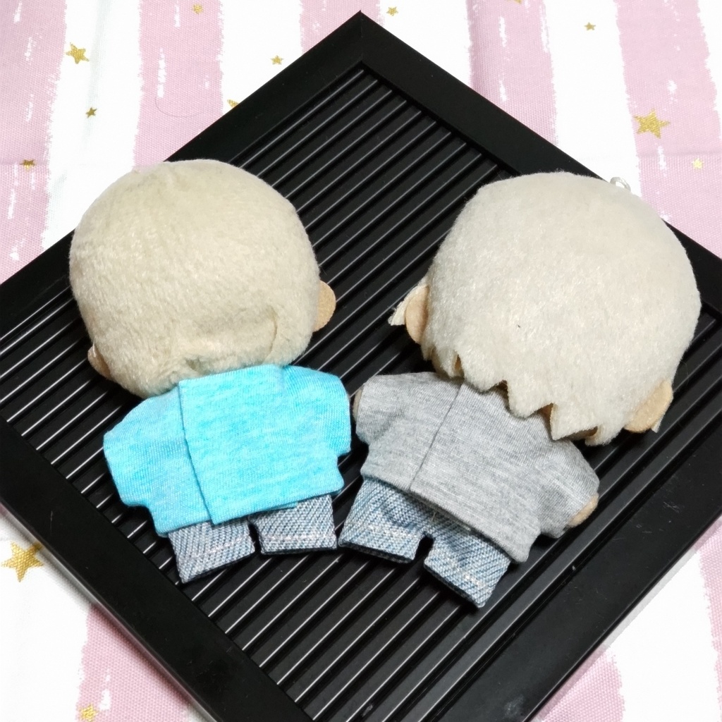 ぬい服【夏Tシャツ+チョーカー+デニム】