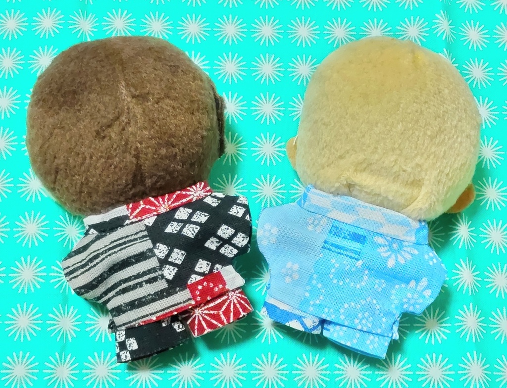 ぬい服【和柄甚平】