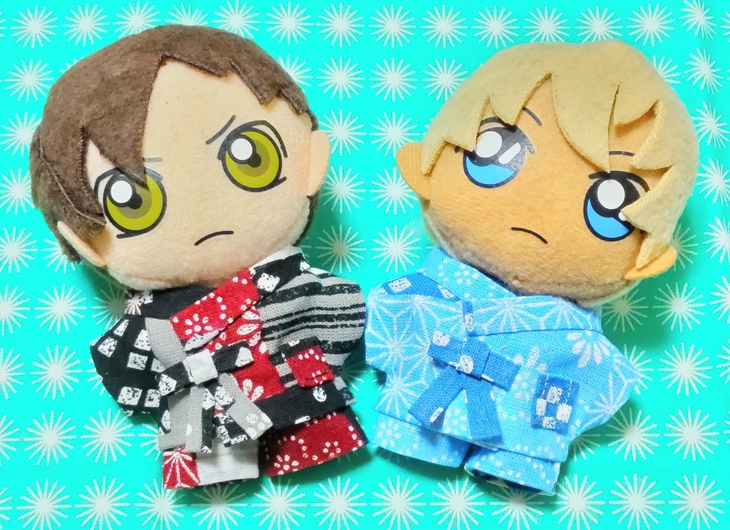 ぬい服【和柄甚平】