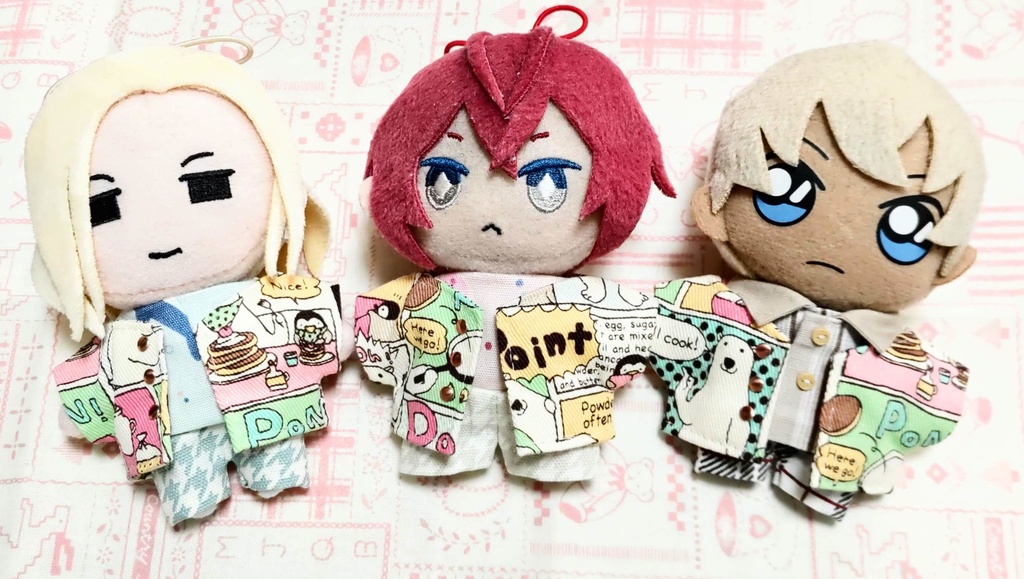 ぬい服【しろくまとぺんぎんのパンケーキジャケット】