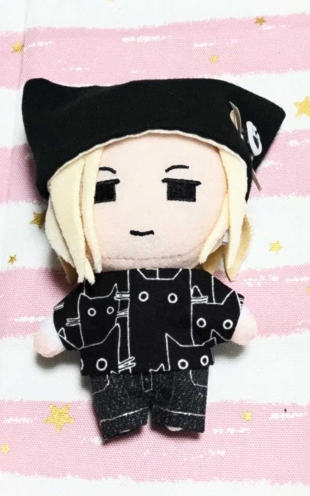 ぬい服【くろねこみっちりTしゃつせっと】