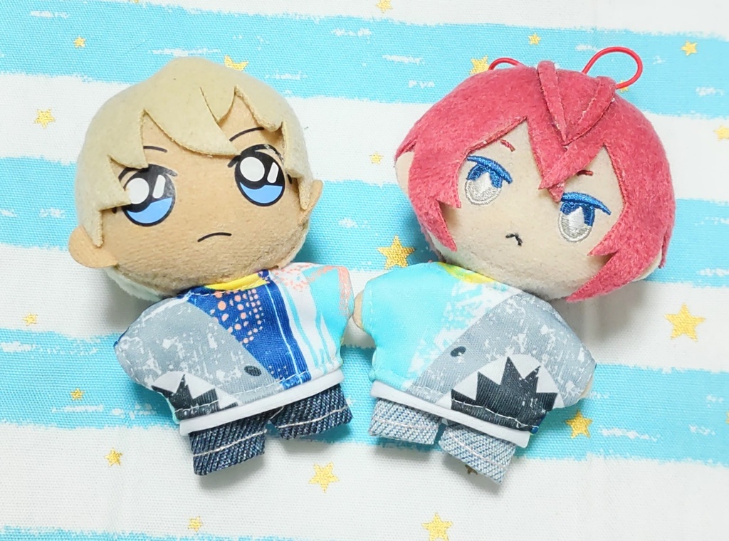 ぬい服【サメTシャツ+デニム&サーフボードクッション】