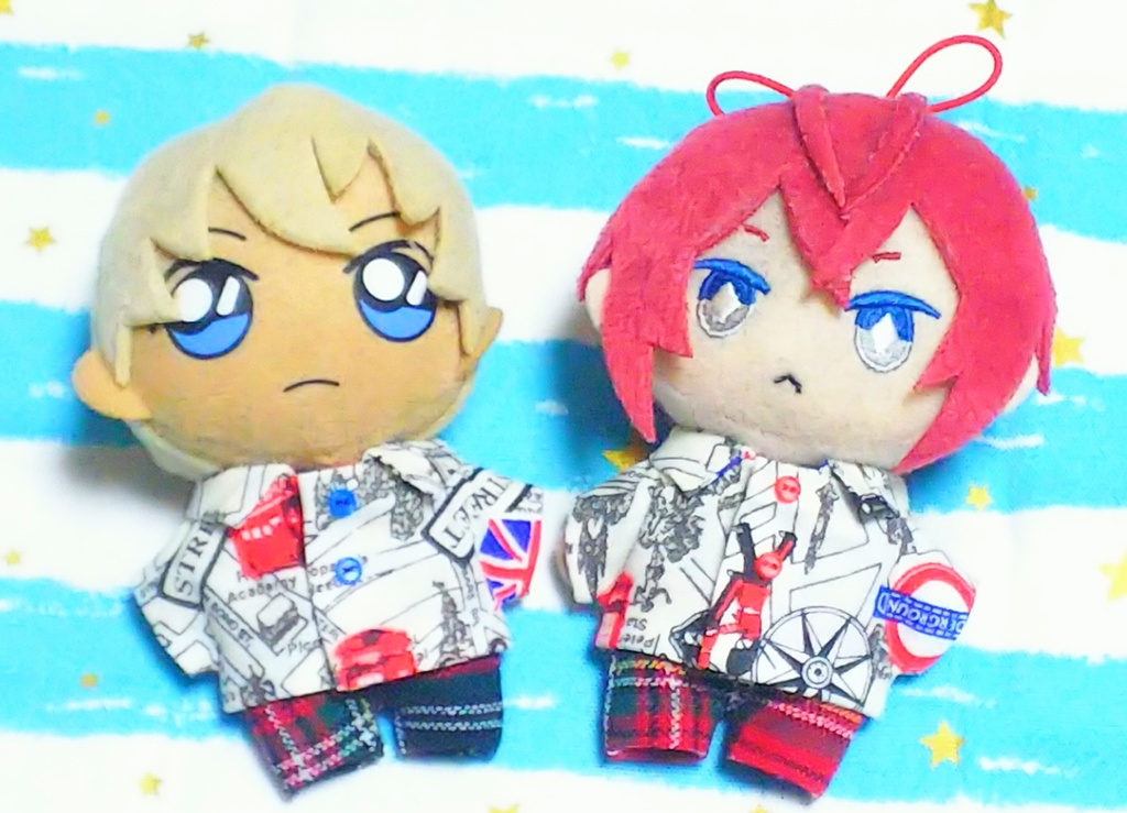 ぬい服【イギリスなシャツセット】