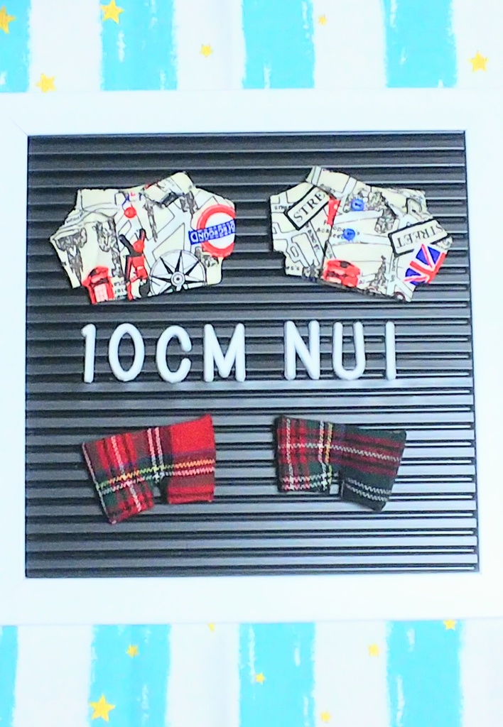 ぬい服【イギリスなシャツセット】