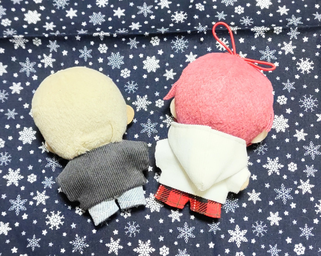 ぬい服【コーデュロイコートセット】