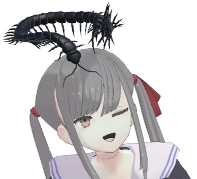 【無料】ムカデヘイロー【VRC用】