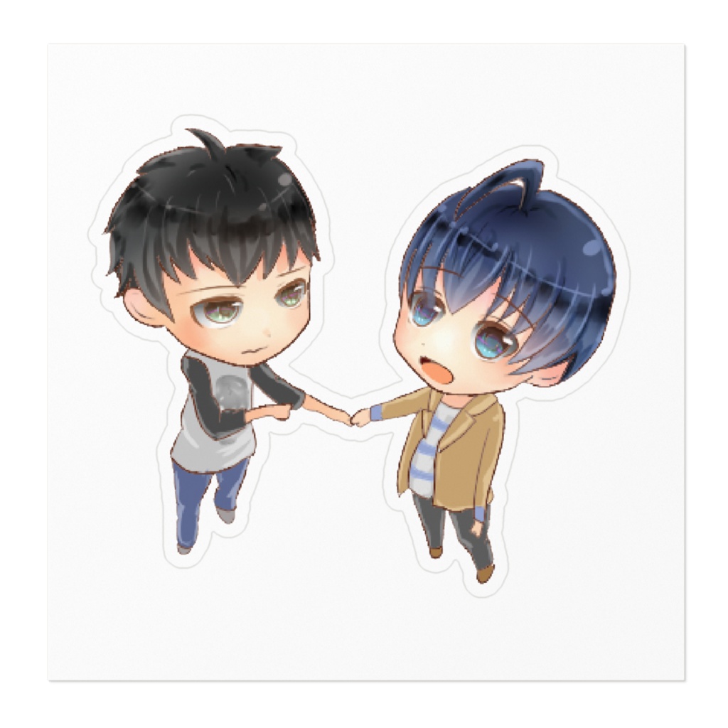 【冬組】幼馴染ステッカー