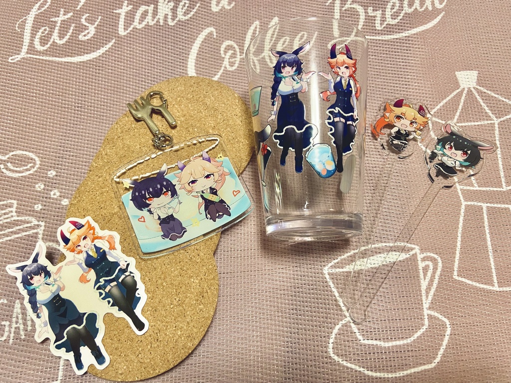 ののゆの1日店長グッズ第2弾【兎海のの/湯ノ鬼泉】