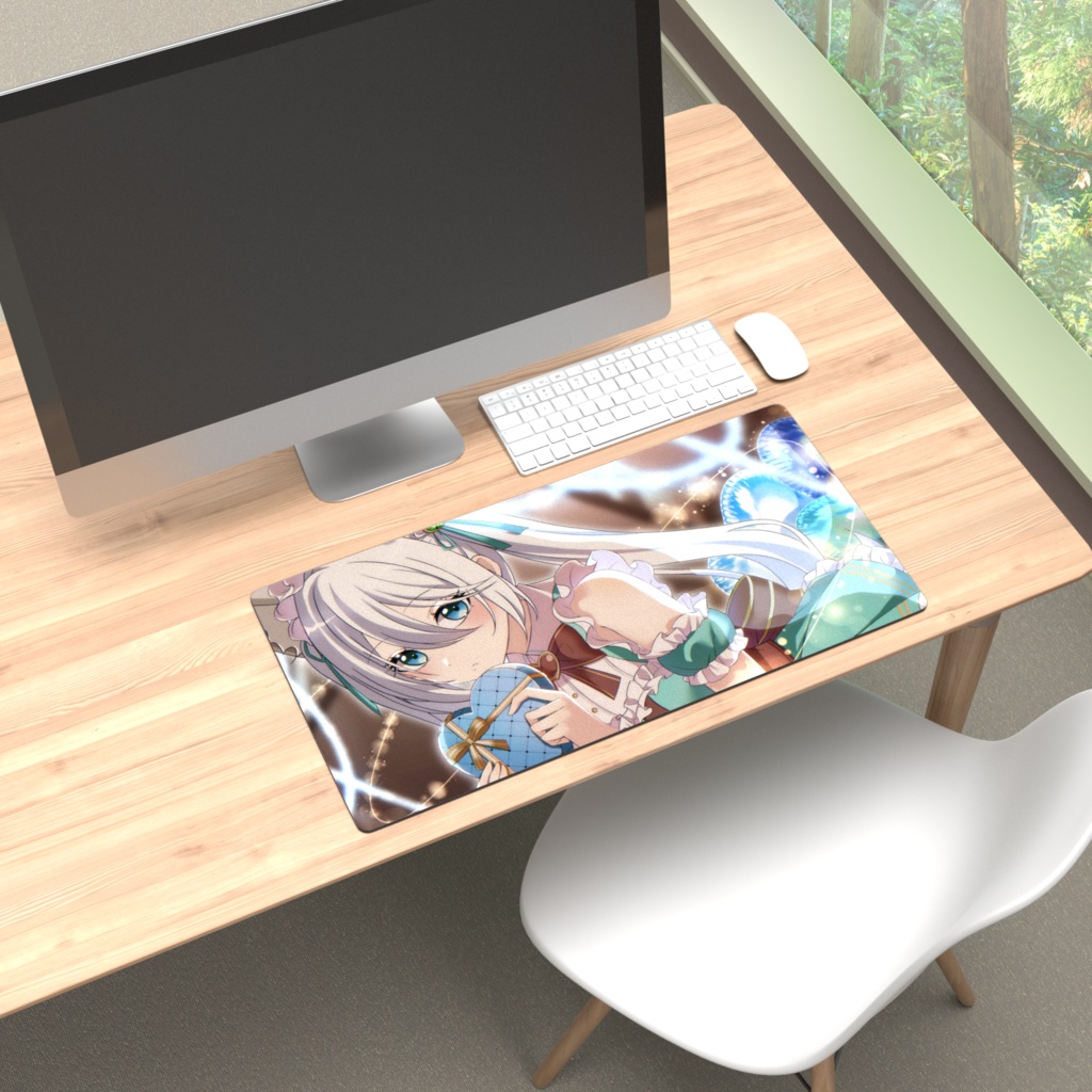 バレンタインイラスト プレイマット