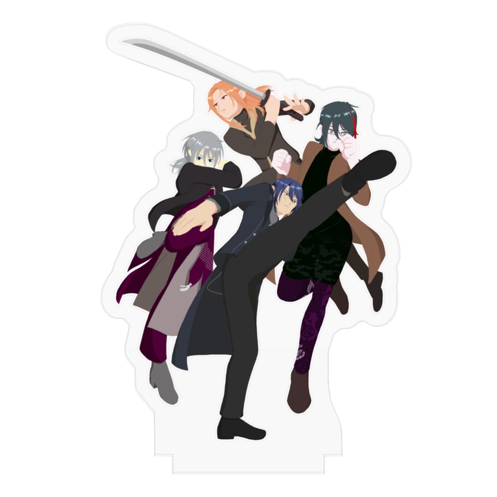 東京四凶 自陣戦闘スタイルアクリルスタンド