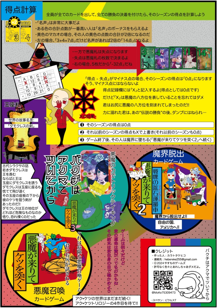バクチはアクマでツいてから