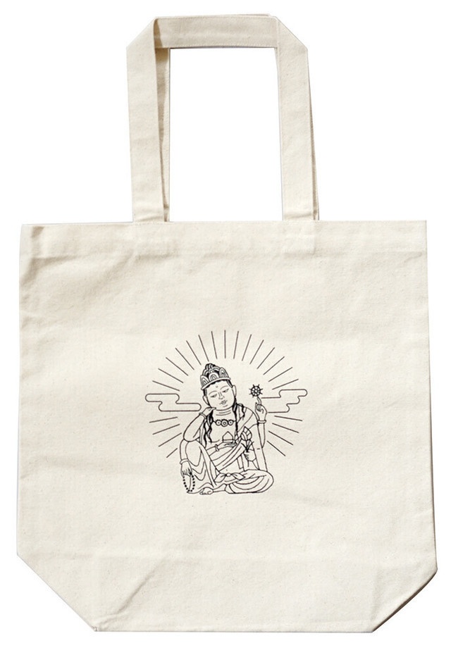 トートバッグ 菩薩 エコバッグ Thukika Booth