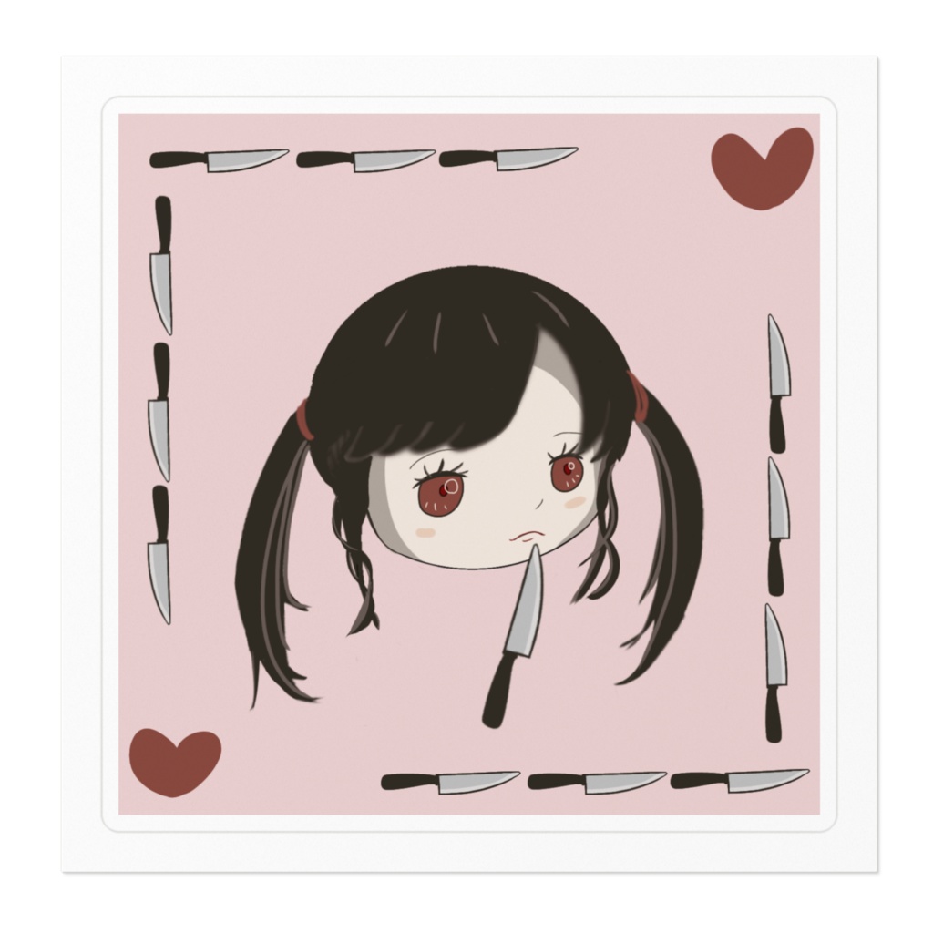 死神の芽衣ちゃんステッカー