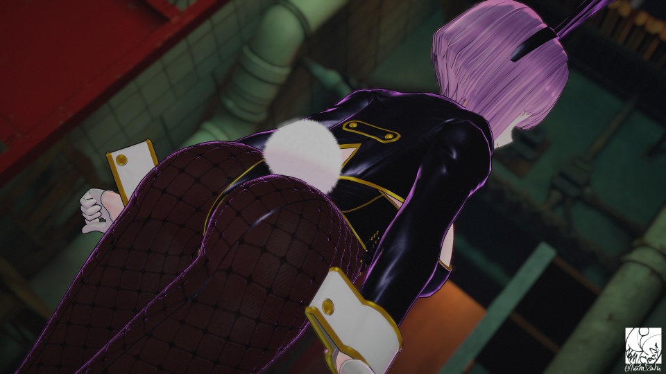 【萌ちゃん対応】衣装用3Dモデル「ハートバニーセット」