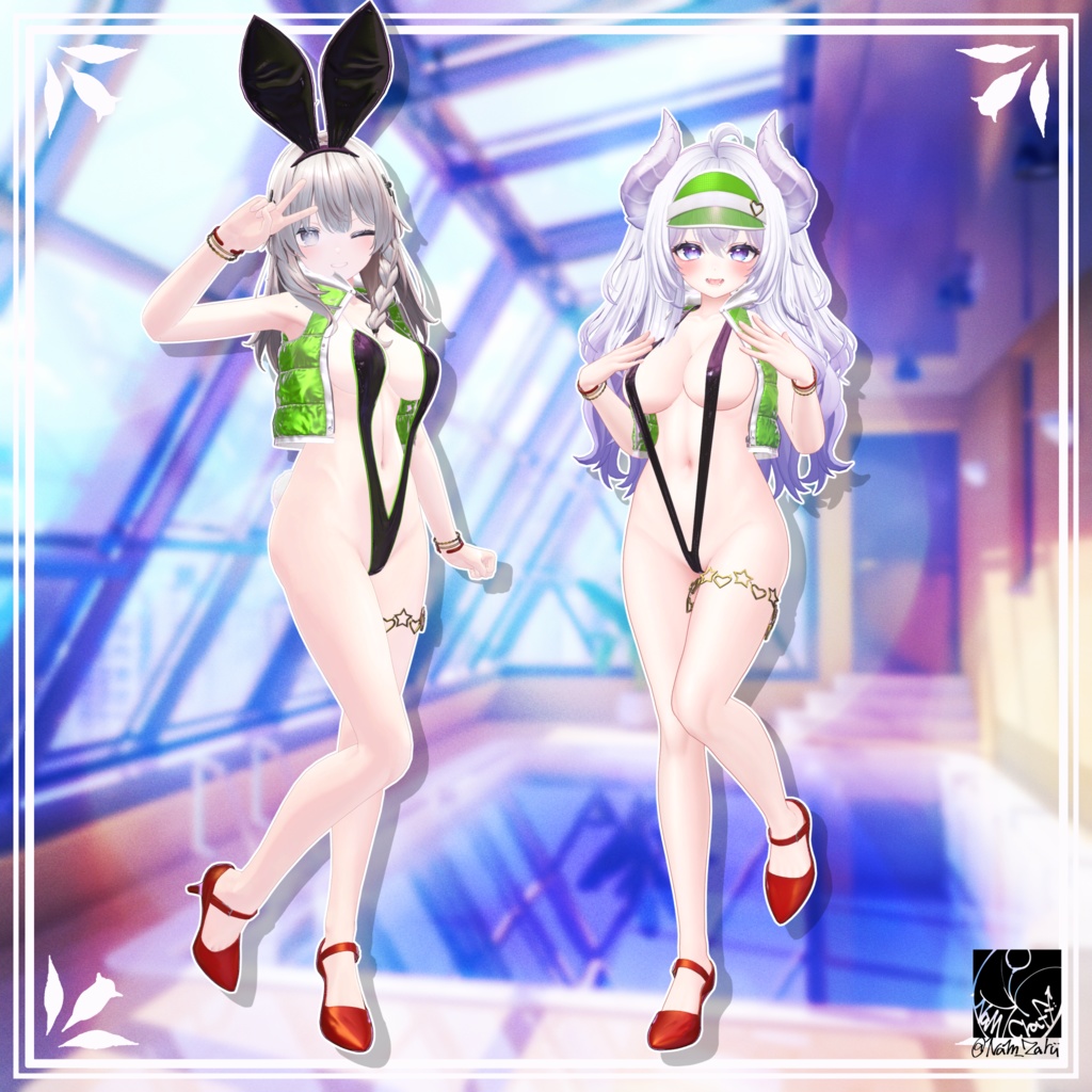 【複数アバター対応】衣装用3Dモデル「V3ng Set」