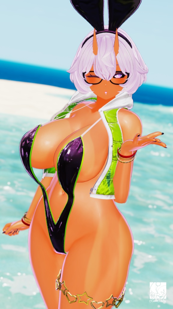 【複数アバター対応】衣装用3Dモデル「V3ng Set」