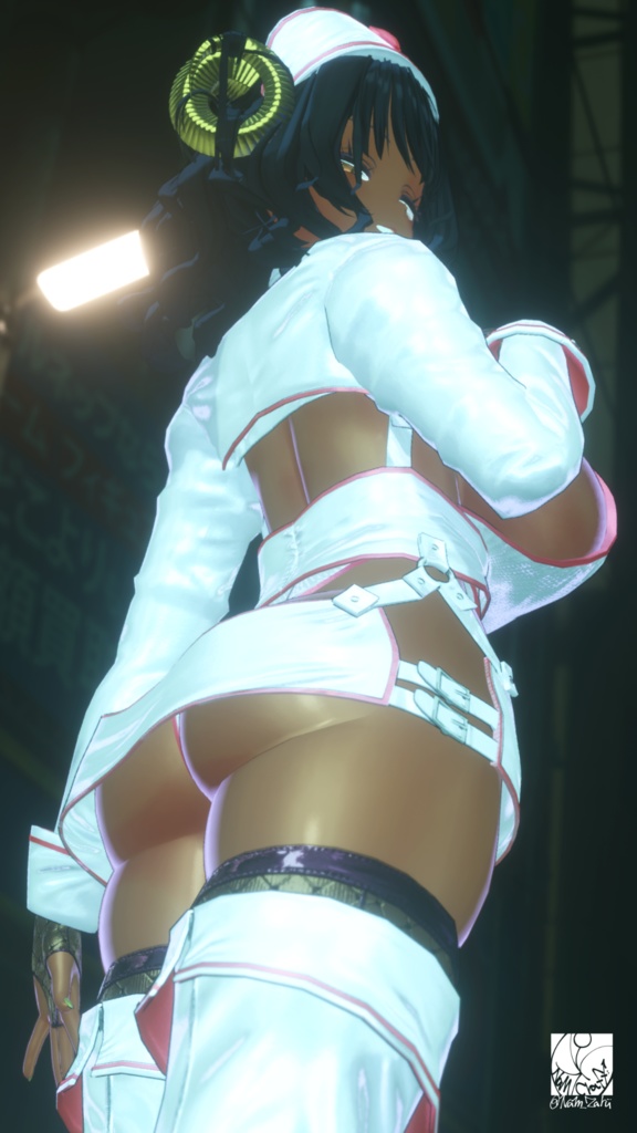 【セレスティアちゃん対応】衣装用3Dモデル「Antidote」