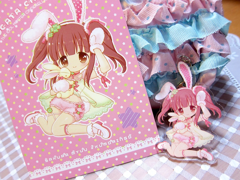 乙倉悠貴 緒方智絵里キーホルダー&ポスカセット