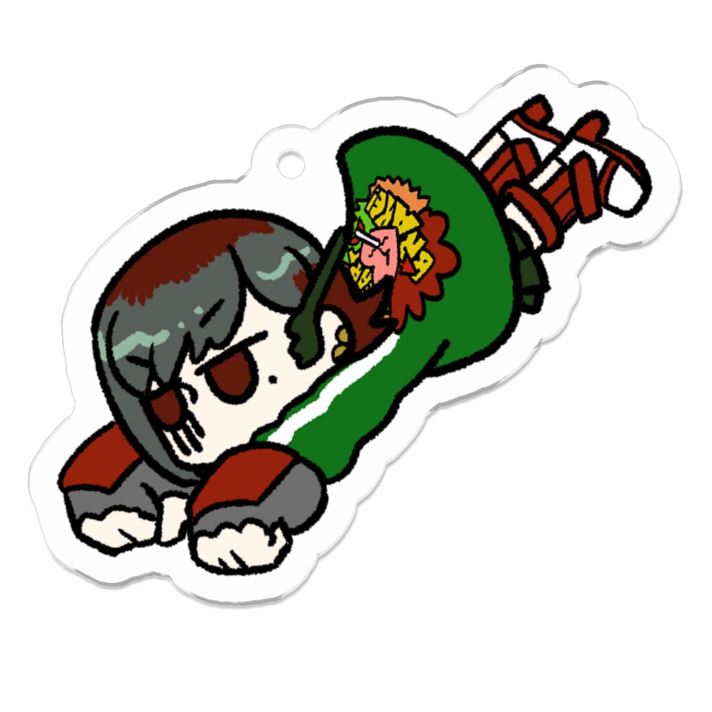 ガラ悪マキナ　アクリルキーホルダー