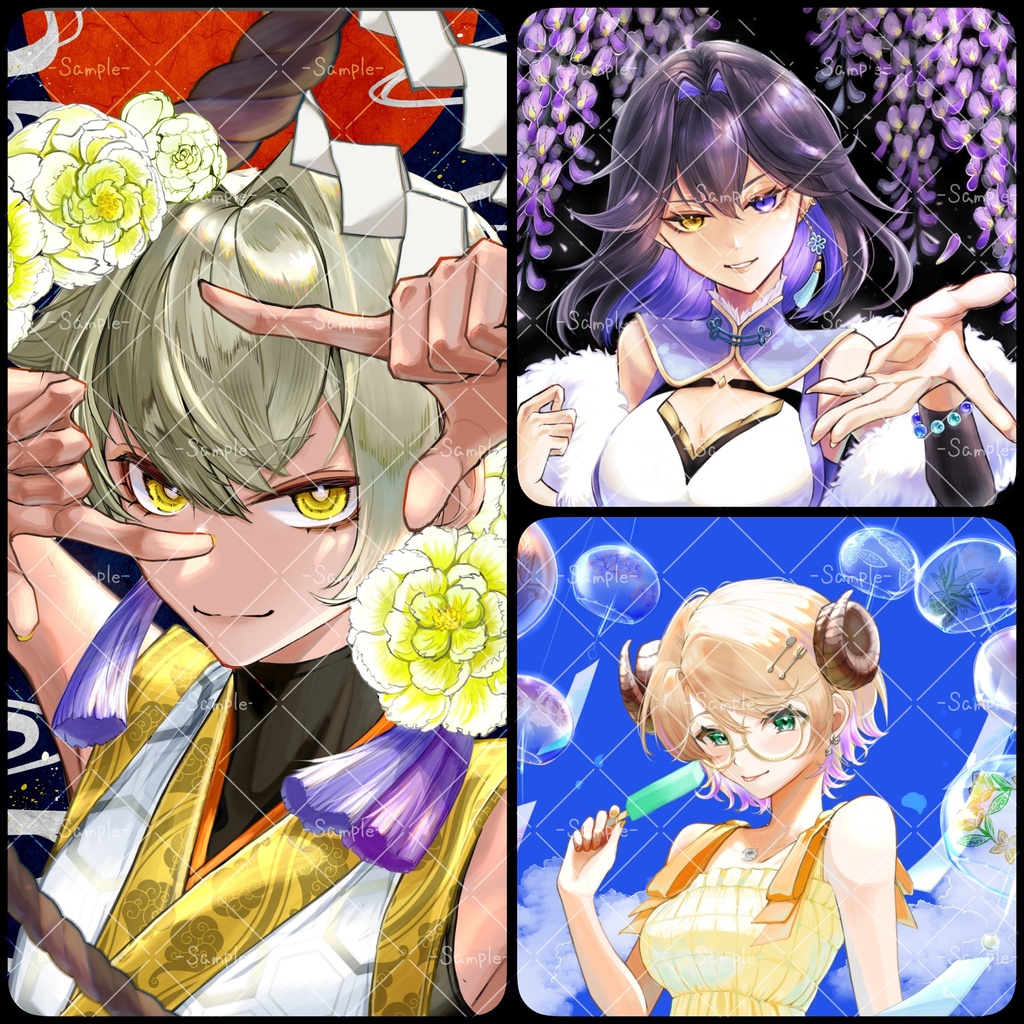 『厚塗り１枚絵 ご依頼受付中』一目で“雰囲気が伝わる” (リピ割ｱﾘ)｜MV・表紙・記念絵などに