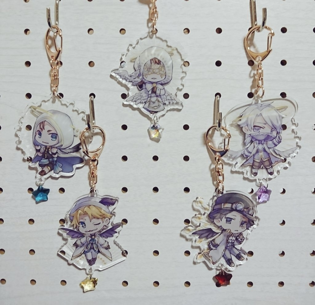 エンジェルアクリルキーホルダー