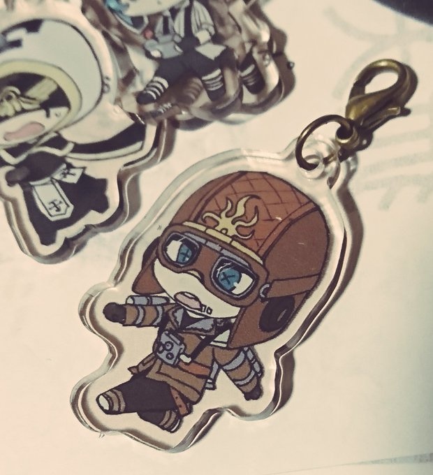 錆びれた国の住人アクリルチャーム