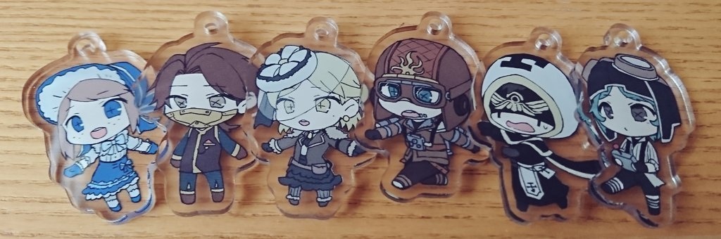 錆びれた国の住人アクリルチャーム