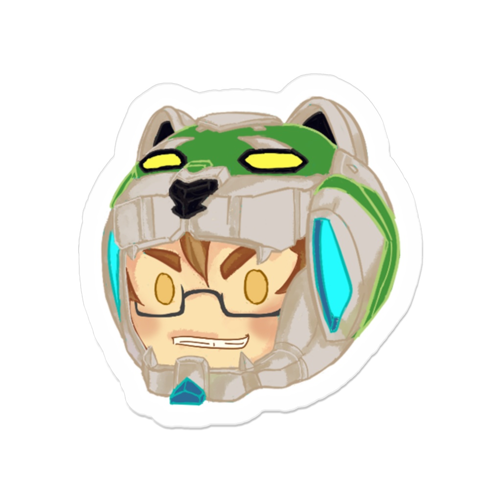 VLD - 騎士達のアクリルバッジ - 50 x 50 (mm)