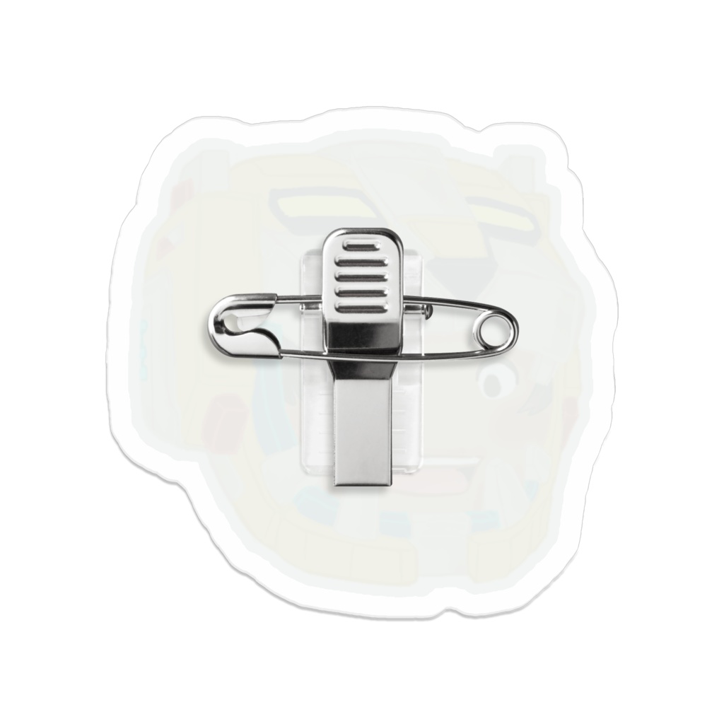 VLD - 騎士達のアクリルバッジ - 50 x 50 (mm)