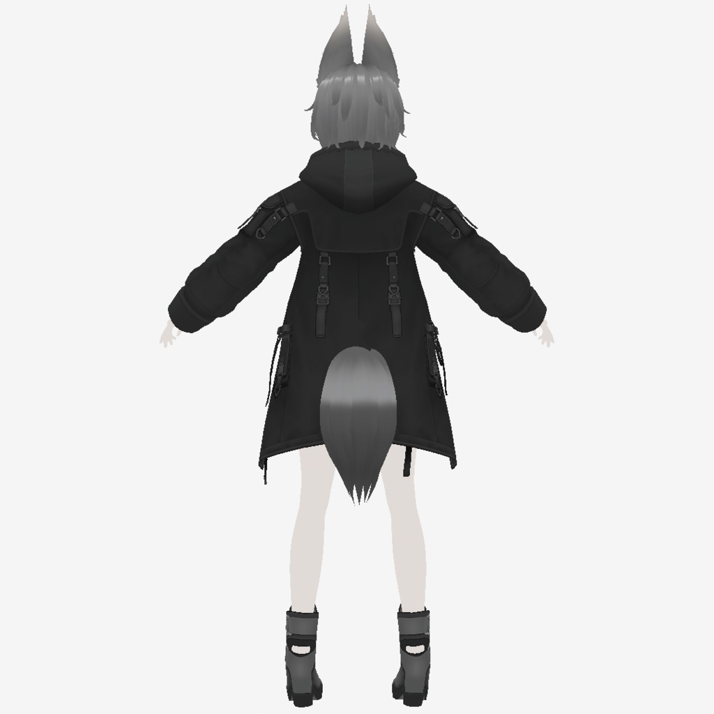 【VRoidVRMモデル】灰華/haika