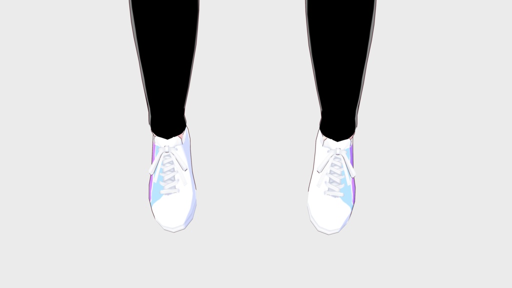 Vroid Shoes 靴 Pastel Colorblock 2