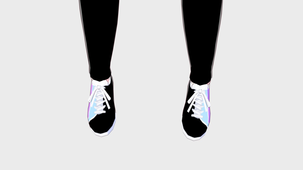 Vroid Shoes 靴 Pastel Colorblock 2