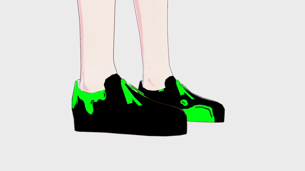 Vroid Shoes 靴 Slimy Sneakers