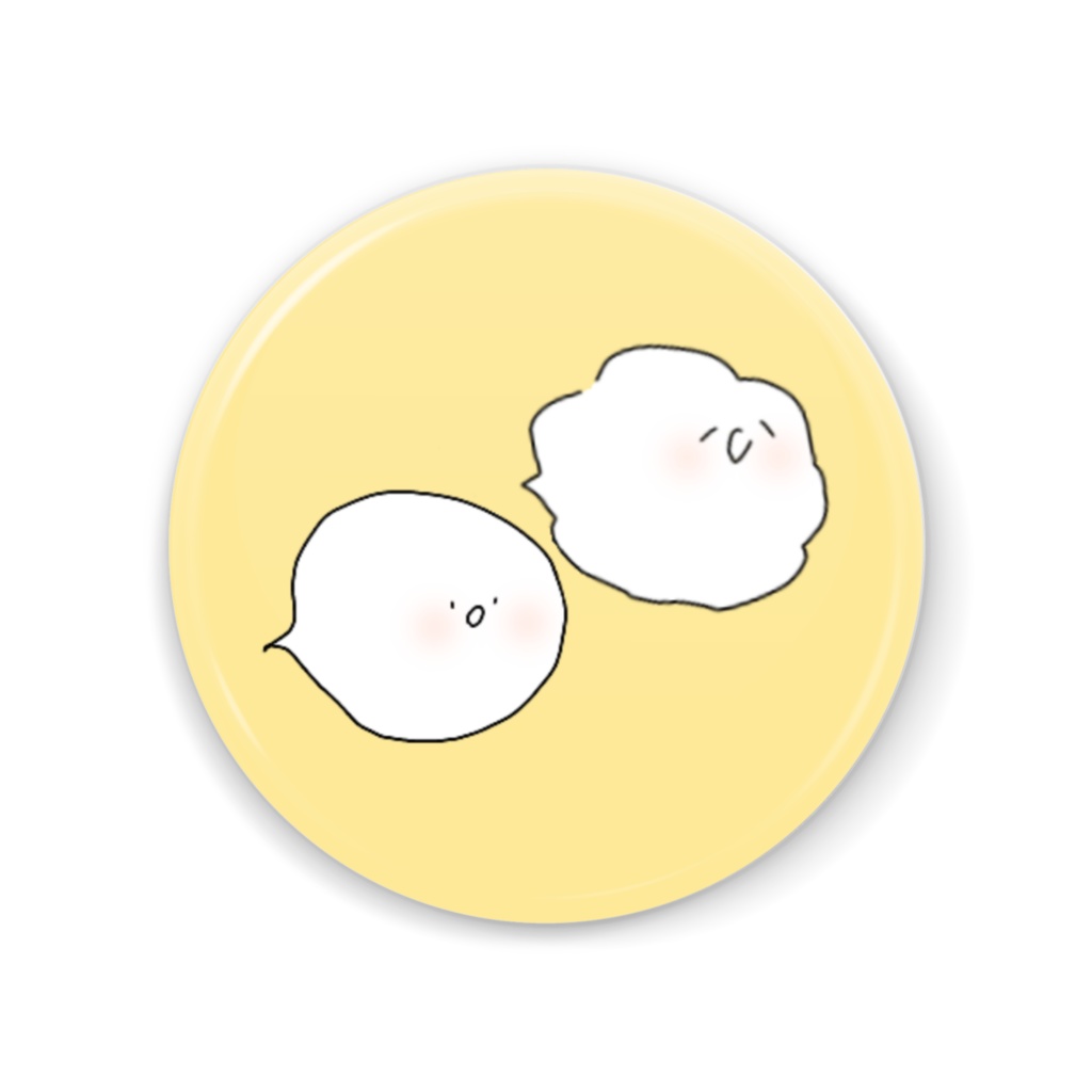 カイこえグッズ★吹き出しの付喪神ミニミラー