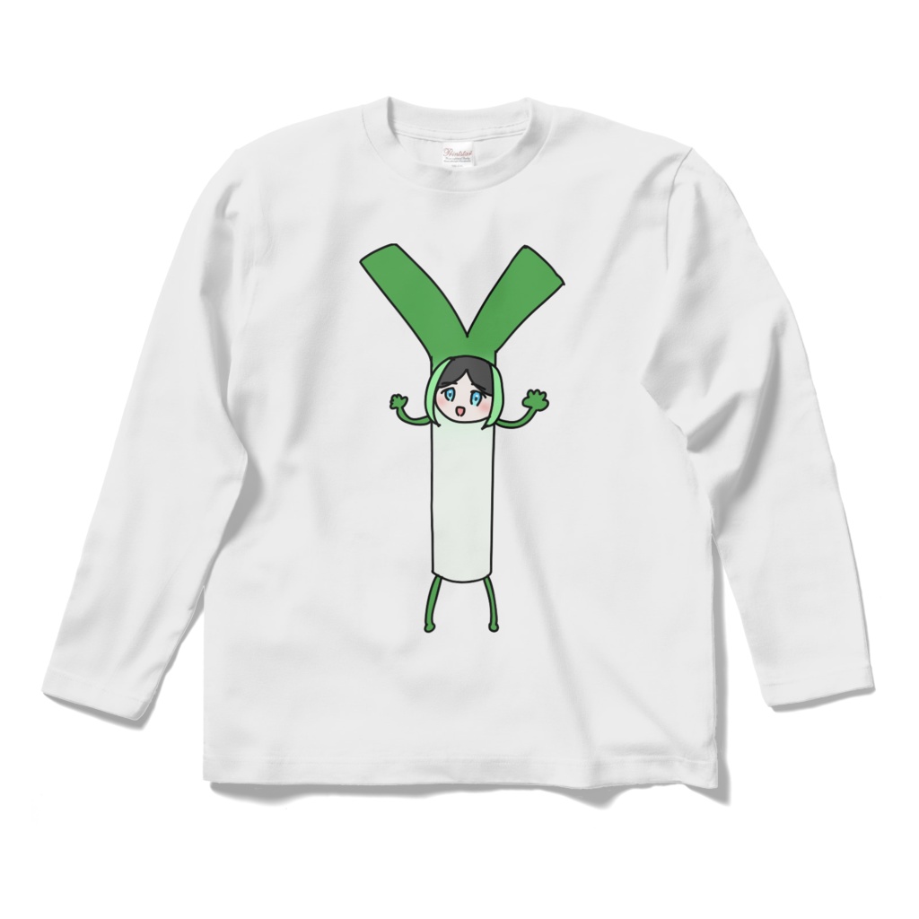 ねぎねあちの長袖Tシャツ