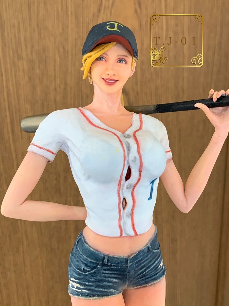 T.J-01 野球むすめ　６分の１（組立塗装済み完成品）