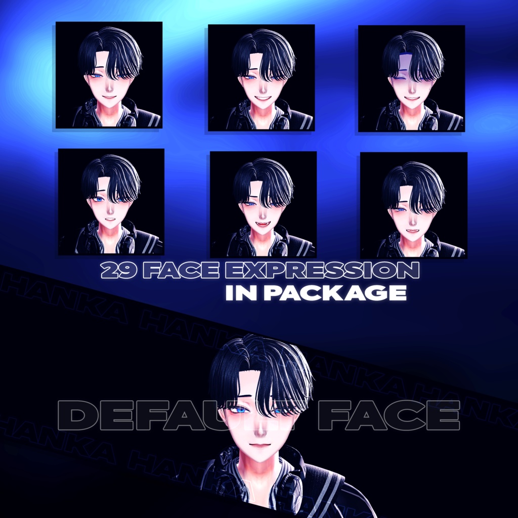 【 Hanka 】Face Expression & Blendshape Animation